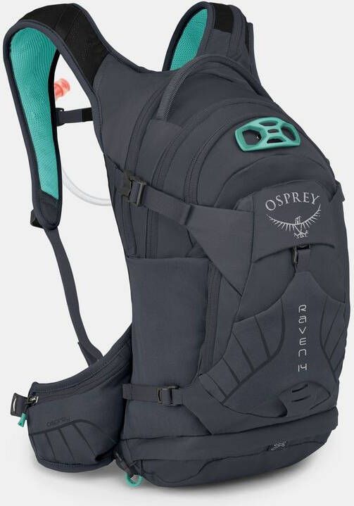 Osprey Hydration Pack Raven 14 Donkergrijs