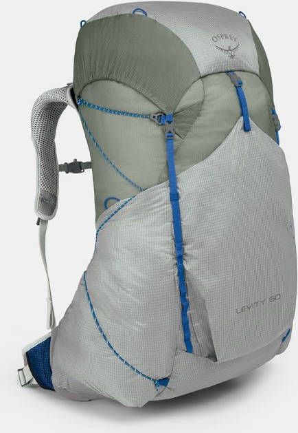 Osprey Levity 60 Rugzak Lichtgrijs