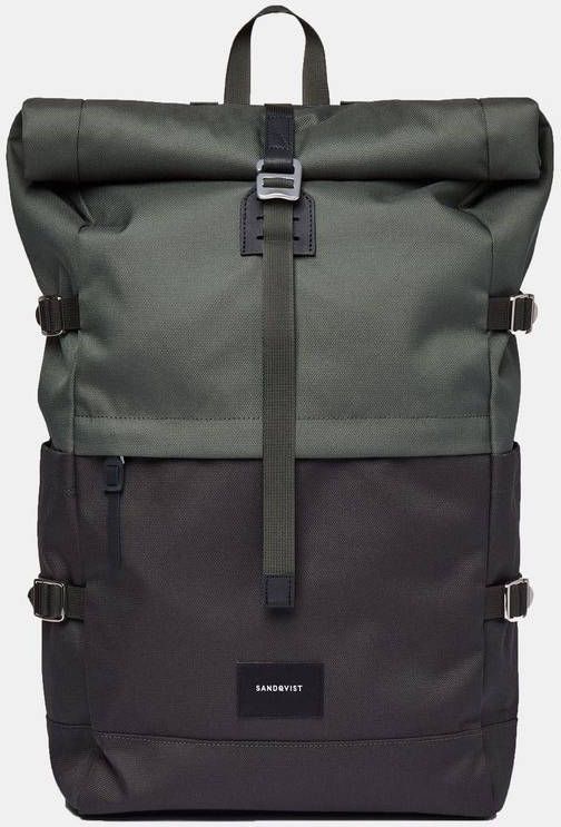 Sandqvist Bernt Backpack multi dew green/night grey backpack