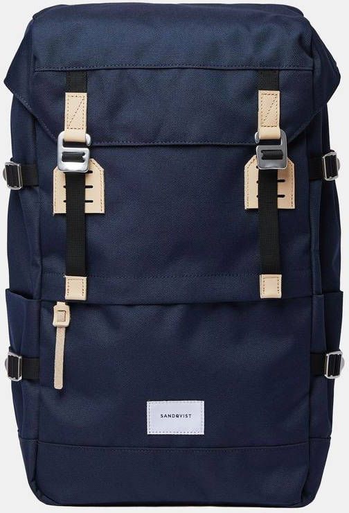 Sandqvist Harald waterafstotende rugzak met 15 inch laptopvak