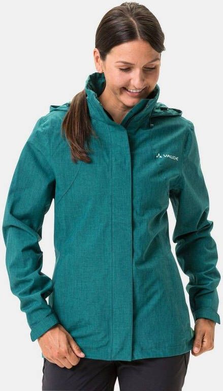 Vaude Rosemoor II Hardshell Dames Groen