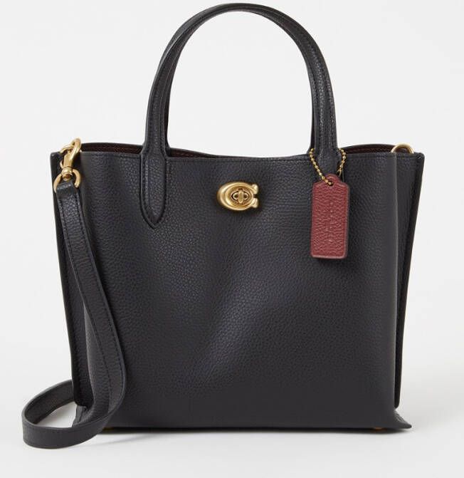 Coach Willow handtas van leer