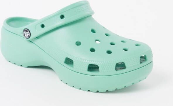 Crocs Clogs Classic Platform Clog W met trendy plateauzool