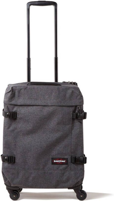 Eastpak Trans4 Trolley S black denim Zachte koffer