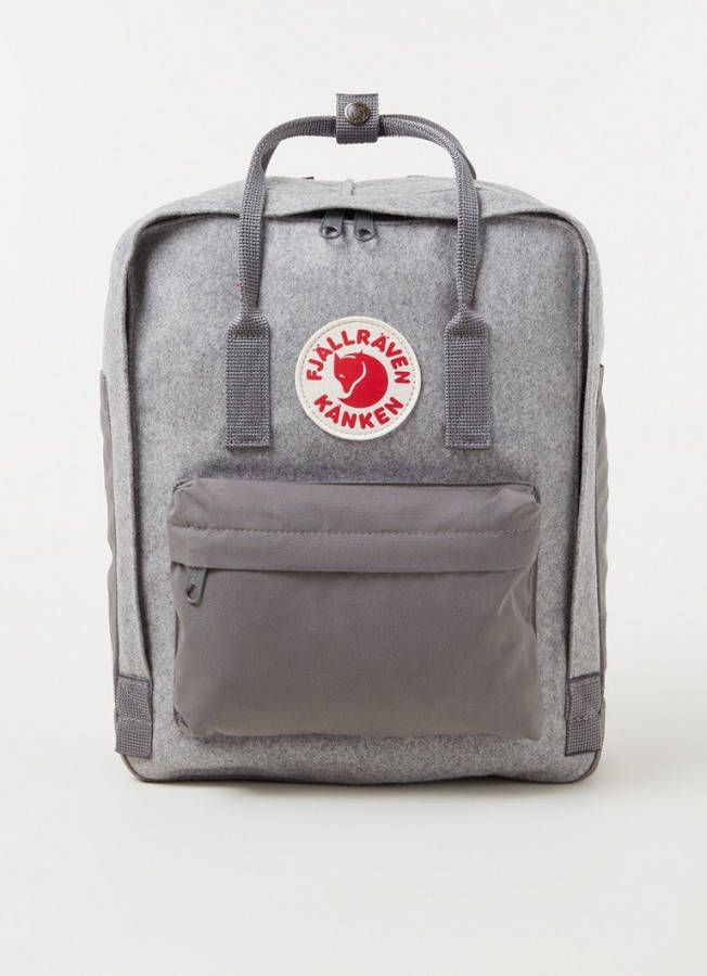 Fjällräven Kånken Re-Wool rugzak met 14 inch laptopvak