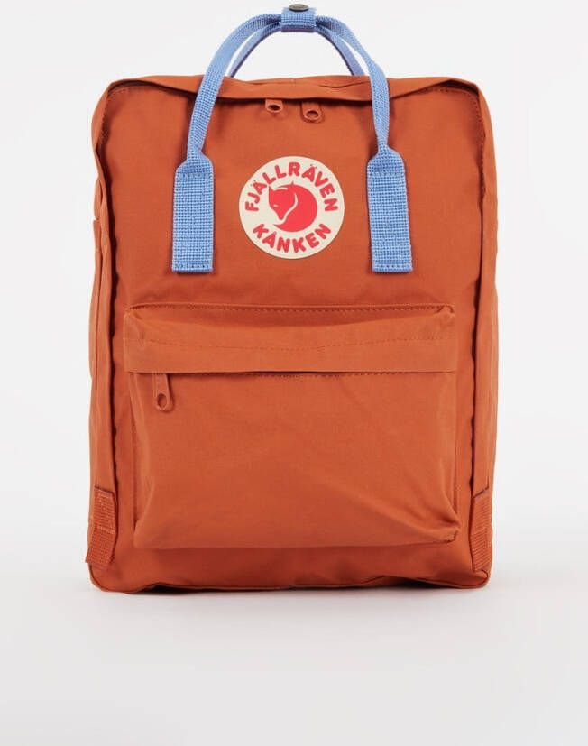 Fjallraven Kanken teracotta brown ultramarine backpack