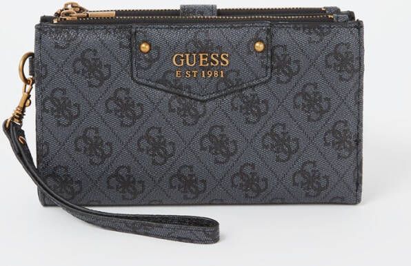 Guess Eco Brenton portemonnee met logoprint