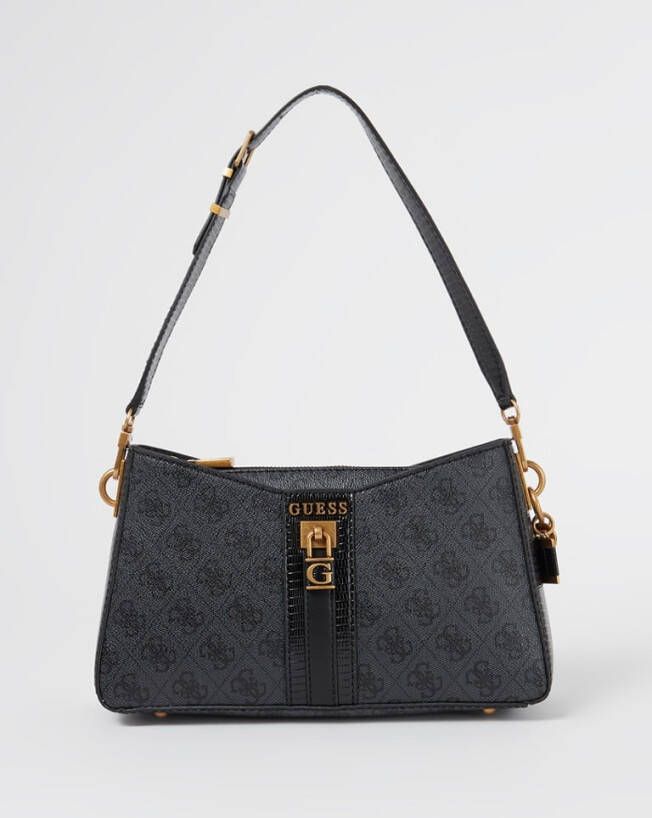 Guess Ginevra Elite Shoulder Coal Schoudertassen