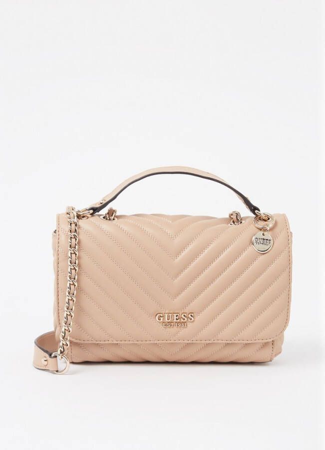 Guess Keillah schoudertas met quilt patroon