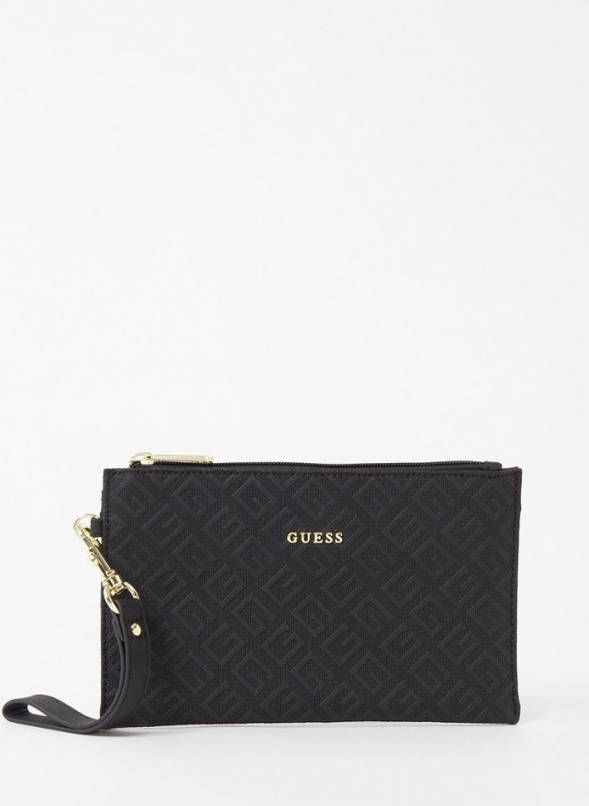 Guess Lorey clutch met logoprint