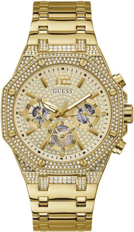 Guess Horloges Watch Momentum GW0419G2 Goudkleurig