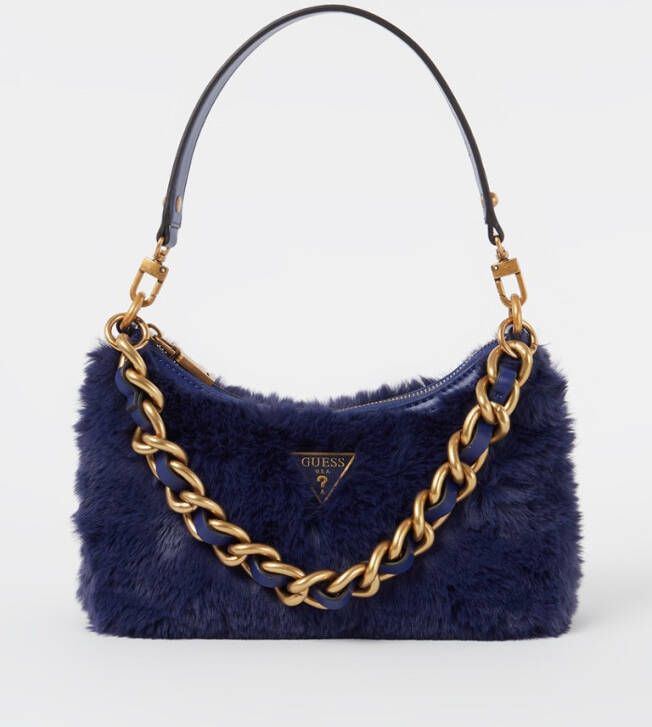 Guess Morada schoudertas van imitatiebont