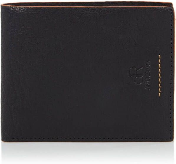 H.J. de Rooy H J de Rooy Large portemonnee van leer met RFID bescherming