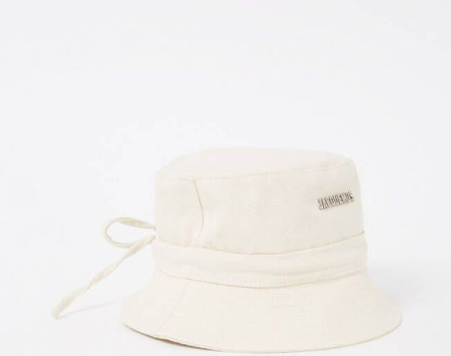 Jacquemus Le Bob Gadjo bucket hoed van canvas
