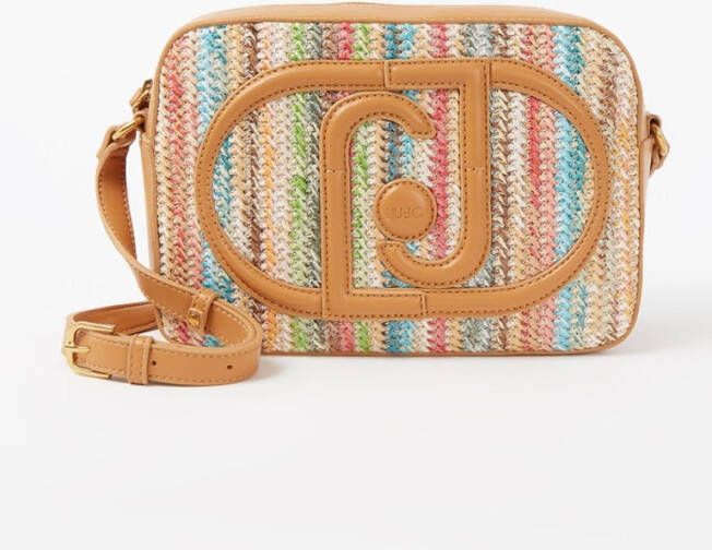 Liu Jo Crossbodytas van katoen met streepprint