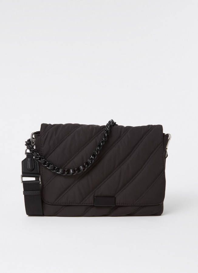 Mango Rodas gewatteerde schoudertas met afneembare schouderriem