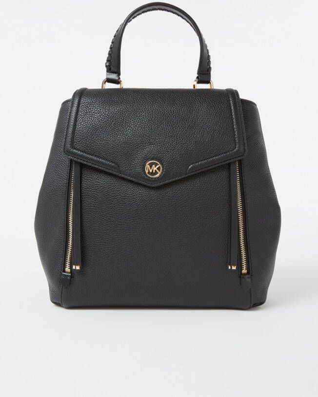 Michael Kors Freya Mid rugzak van leer
