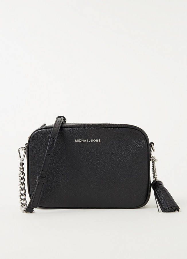 Michael Kors Medium crossbodytas van leer met structuur