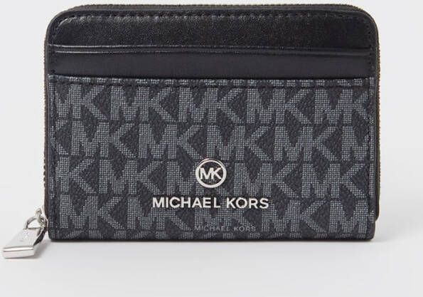 Michael Kors Jet Set Small portemonnee met leren details