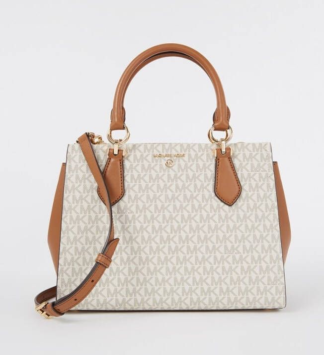 Michael Kors Marilyn Medium handtas met logoprint