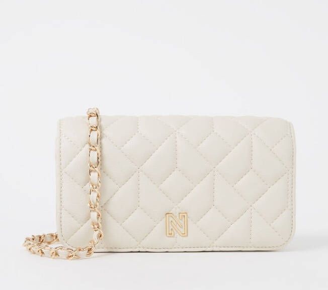NIKKIE Abby crossbodytas met quilt patroon