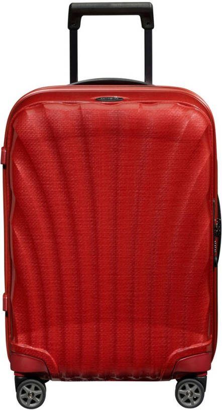 Samsonite C Lite Spinner 55 chili red Harde Koffer