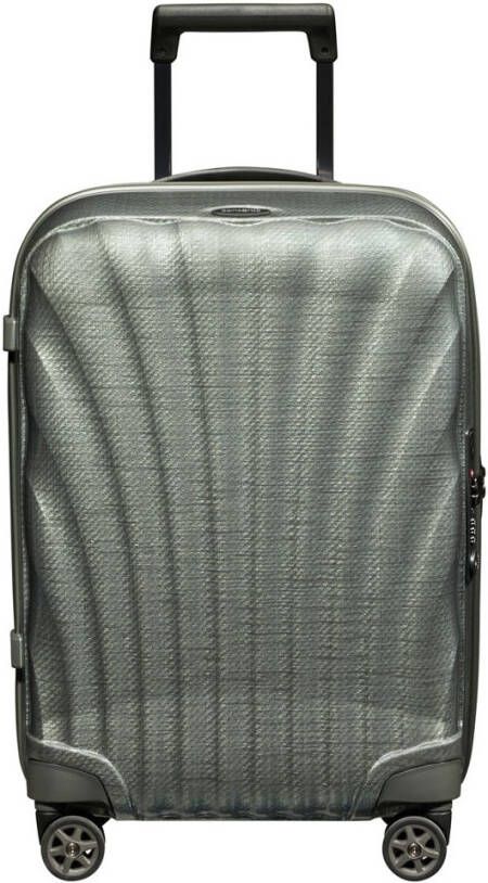 Samsonite C Lite Spinner 55 metallic green Harde Koffer