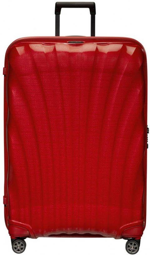 Samsonite C Lite Spinner 81 chili red Harde Koffer