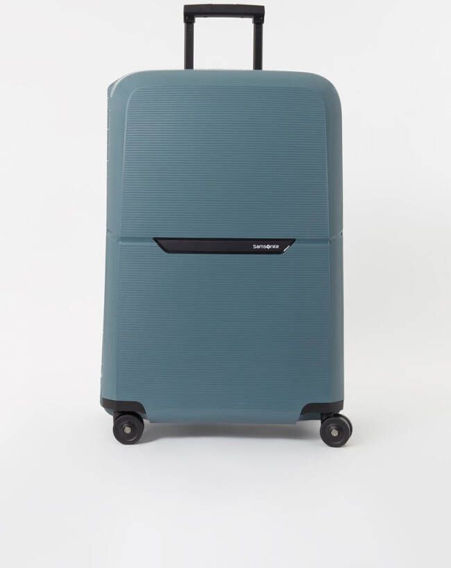 Samsonite Magnum Eco Spinner 75 petrol grey Harde Koffer