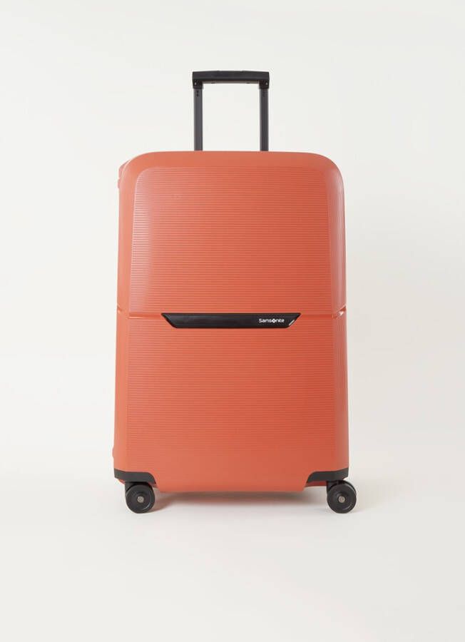 Samsonite Magnum Eco Spinner 75 maple orange Harde Koffer
