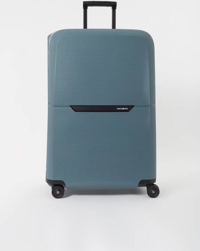 Samsonite Magnum Eco Spinner 81 petrol grey Harde Koffer