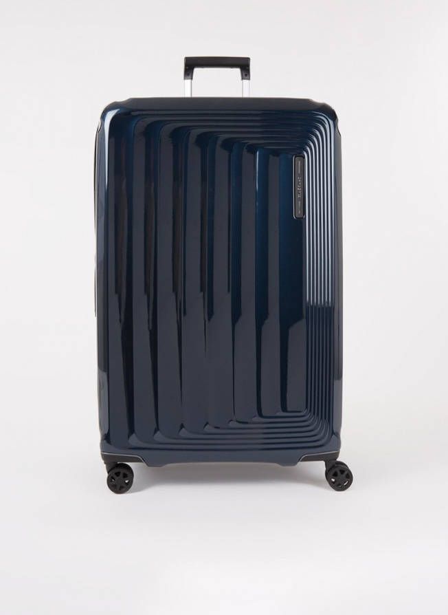 Samsonite Nuon Spinner 81 Exp metallic dark blue Harde Koffer