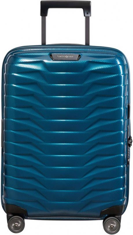 Samsonite Proxis expandable handbagage spinner 55 cm petrol blue