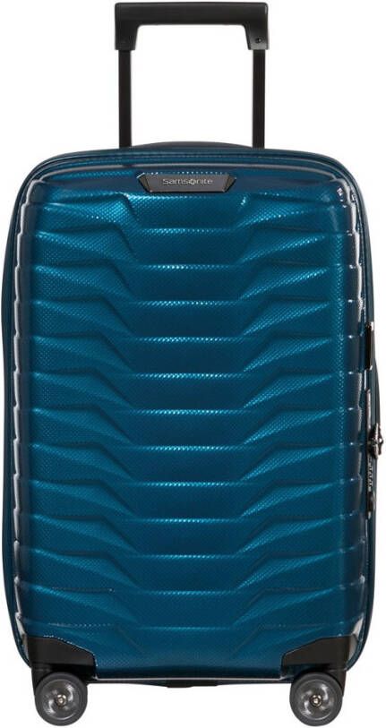 Samsonite Reiskoffers Proxis Spinner 55/20 Expandable Length 35 cm Blauw