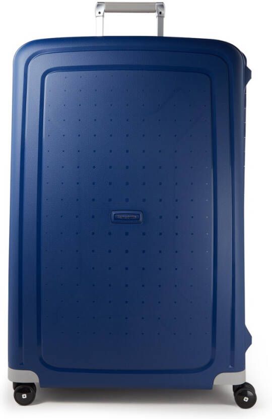 Samsonite S&apos, Cure Spinner 81 dark blue Harde Koffer