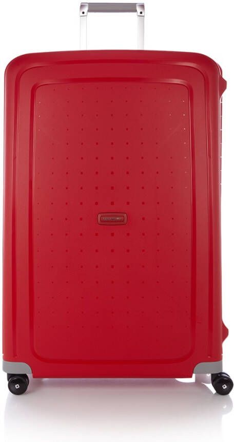 Samsonite S&apos, Cure Spinner 81 crimson red Harde Koffer