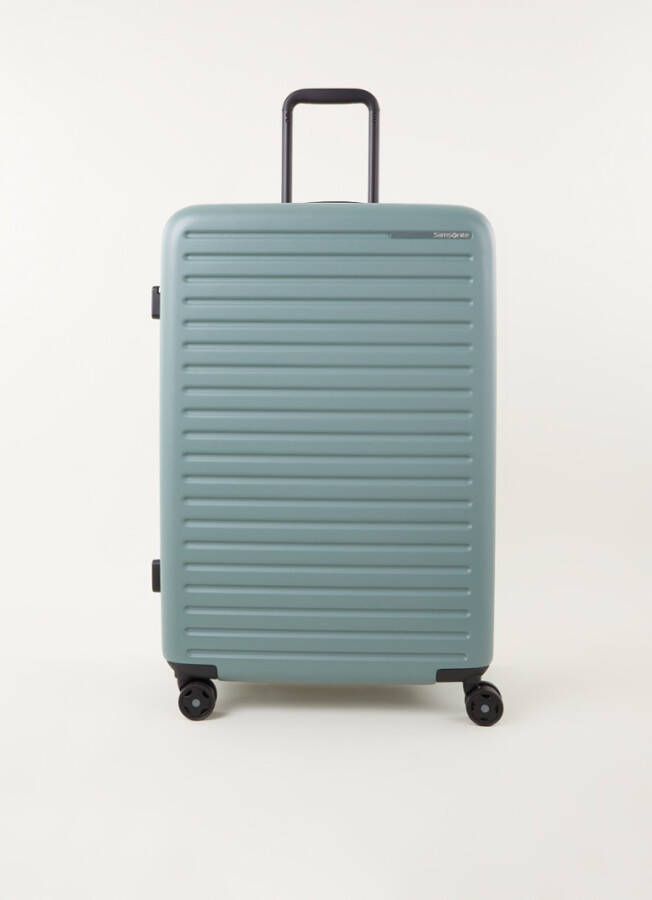 Samsonite Reiskoffers Stackd Spinner 75/28 Groen