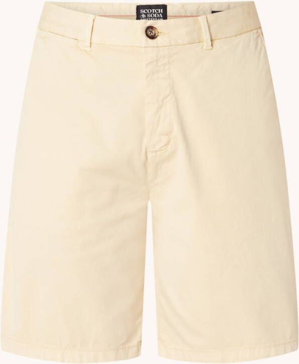 Scotch & Soda Stuart garment dye pima cotton short sand(171593 0137 )