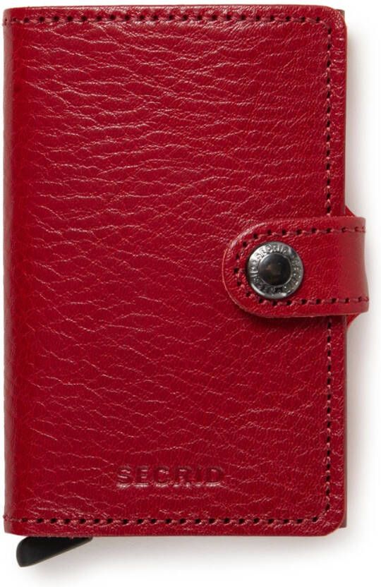 Secrid Miniwallet Portemonnee Veg rosso bordeaux Dames portemonnee