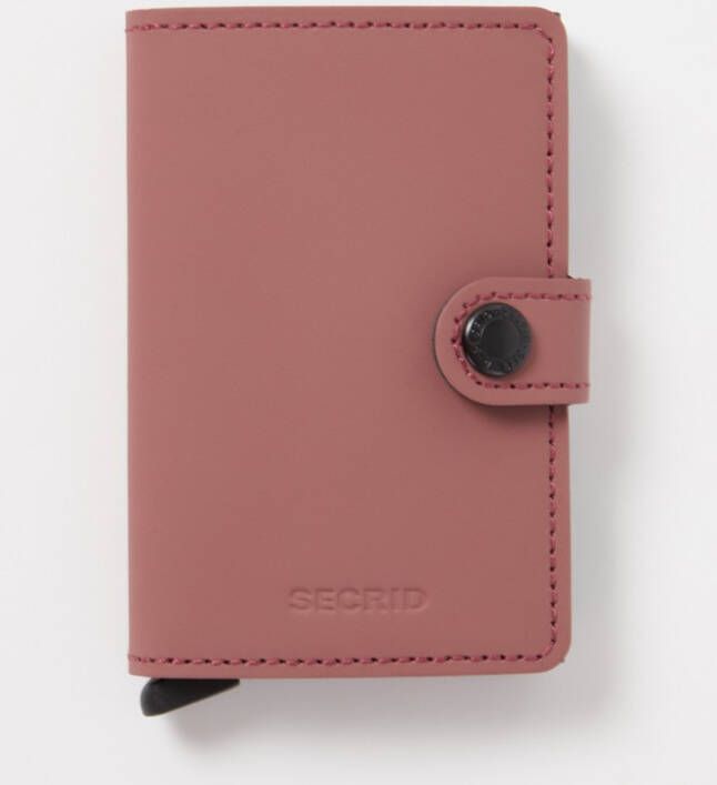 Secrid Miniwallet Portemonnee Matte rose Dames portemonnee