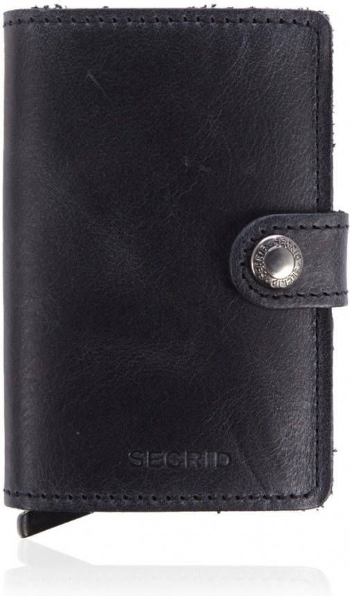 Secrid Slimwallet Portemonnee Vintage olive black Dames portemonnee