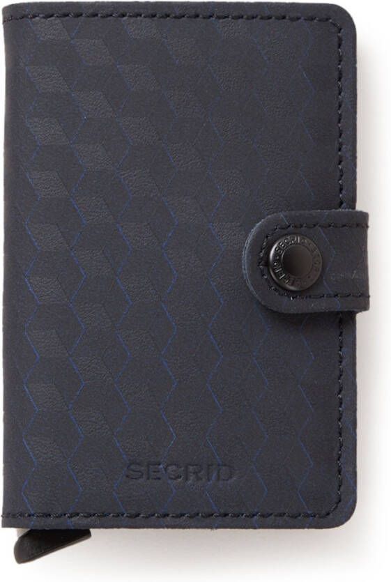 Secrid Miniwallet Portemonnee Optical black & titanium Dames portemonnee