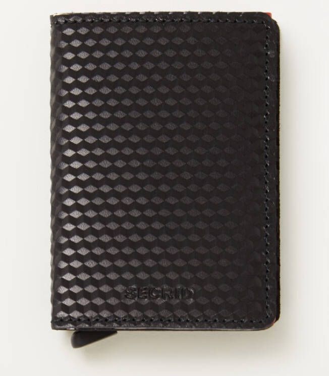 Secrid Slimwallet Portemonnee Cubic black/red Dames portemonnee