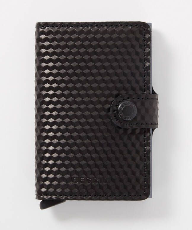 Secrid Miniwallet Portemonnee Cubic black & titanium Dames portemonnee