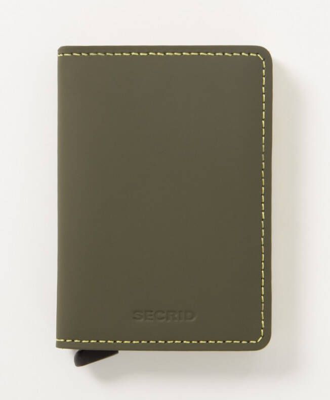 Secrid Slimwallet Portemonnee Matte green & lime Dames portemonnee