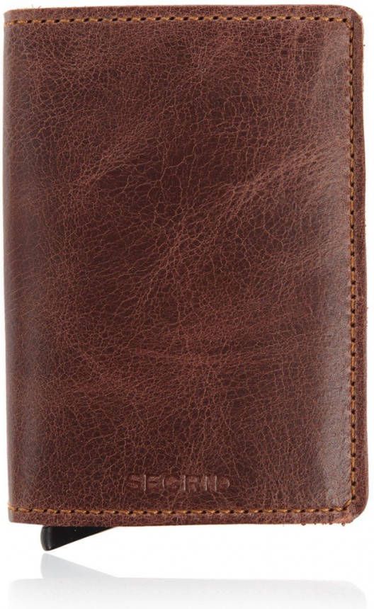 Secrid Slimwallet Portemonnee Vintage brown Dames portemonnee