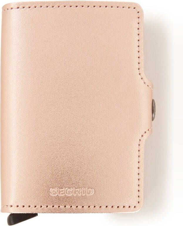 Secrid Twinwallet Portemonnee metallic rose Dames portemonnee