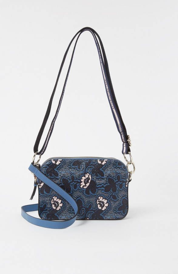 Ted Baker Darlino crossbodytas van leer met print