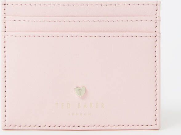 Ted Baker Heartea pasjeshouder van leer met logo