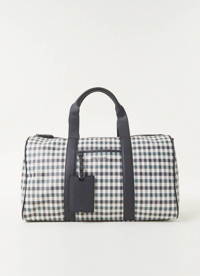 Ted Baker Invess weekendtas met ruitdessin
